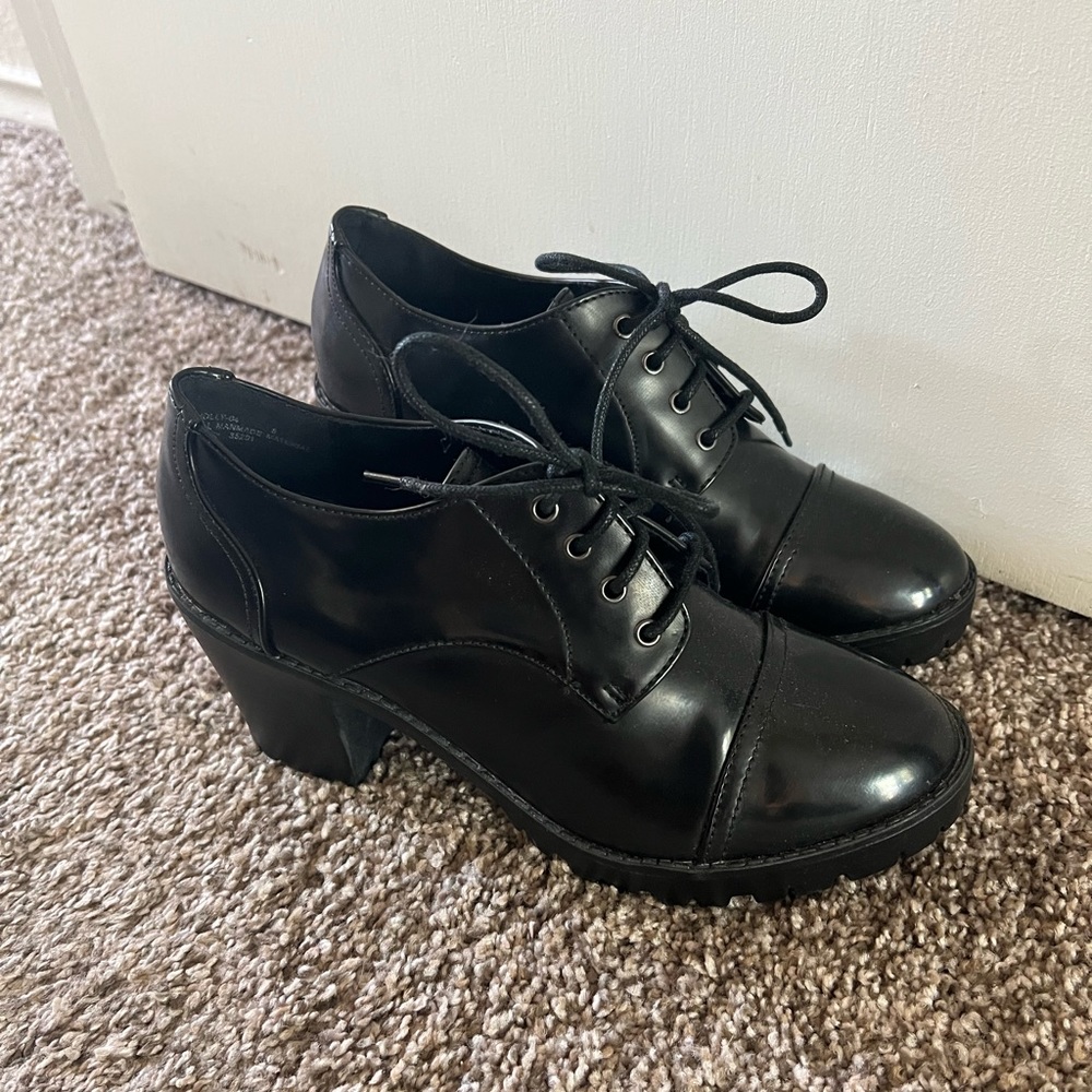 Bamboo Mary Jane Heels